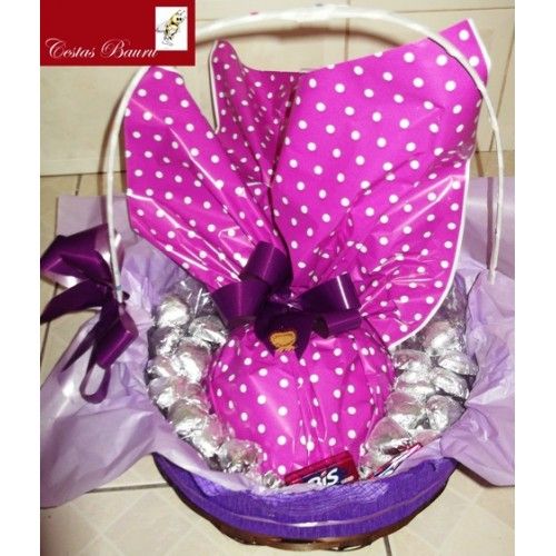 Cesta Chocolate / Páscoa 2