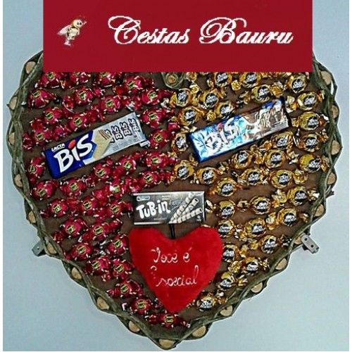Coração com Bombons G